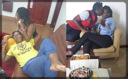 Charlotte Dipanda en compagnie de Patricia Essombo