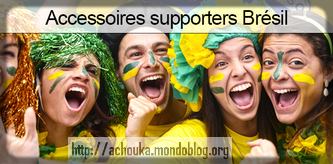 groupe de supporters Brésiliens