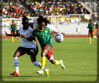 Aboudi Onguéné contre le Ghana en demi-finale