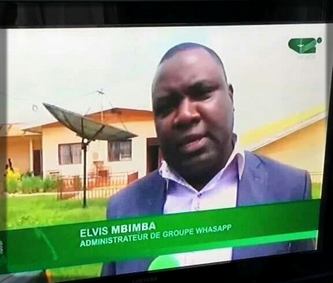 un administrateur de groupe WhatsApp à la télévision