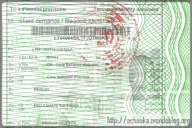 Article : Comment j&rsquo;ai r&eacute;ussi &agrave; obtenir ma carte d&rsquo;identit&eacute; au Cameroun