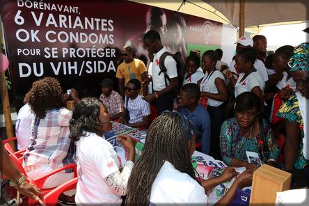 campagne de prévention VIH-Sida au Congo