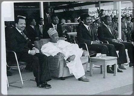 Ahmadou Ahidjo et Paul Biya