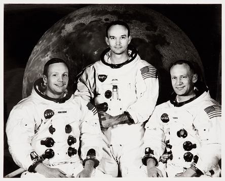 Neil Armstrong, Michael Collins et Buzz Aldrin sont allés sur la Lune