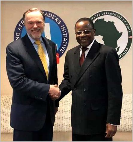 Maurice Kamto et Tibor Nagy