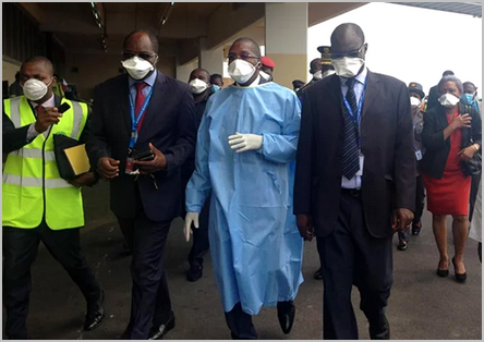 le ministre Manaouda Malachie contre le coronavirus