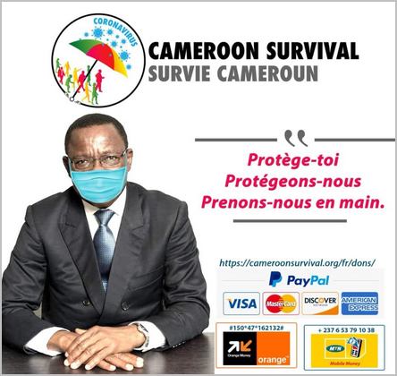 affiche Maurice Kamto Cameroon survival