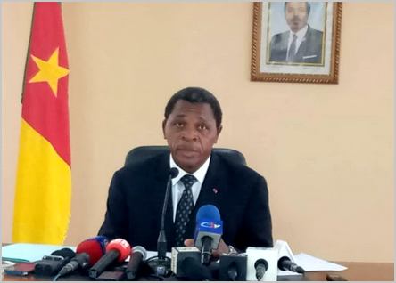 Paul Atanga Nji, ministre de l'administration territoriale