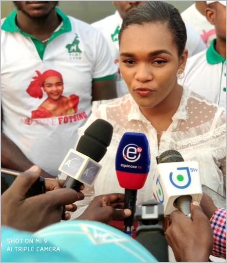la député camerounaise Nourane Fotsing