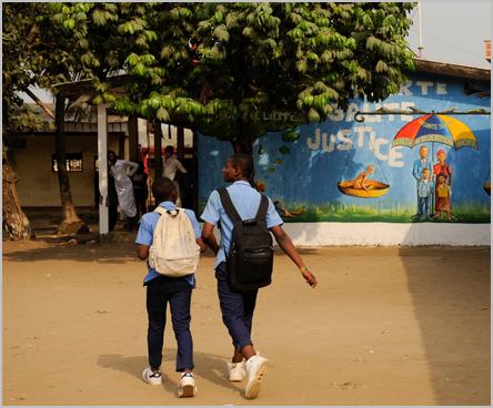 deux lycéens camerounais