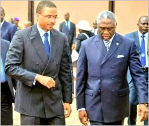 Franck Biya et Samuel Mvondo Ayolo